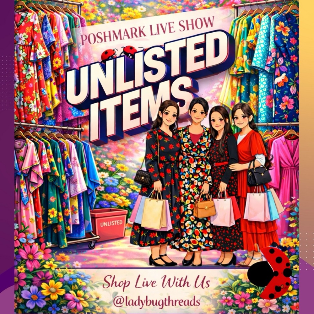 4/16 LIVE SHOW • SHOP • CHAT • SEE WHAT WE HAVE ON THE RACKS!
XS - PLUS SIZE